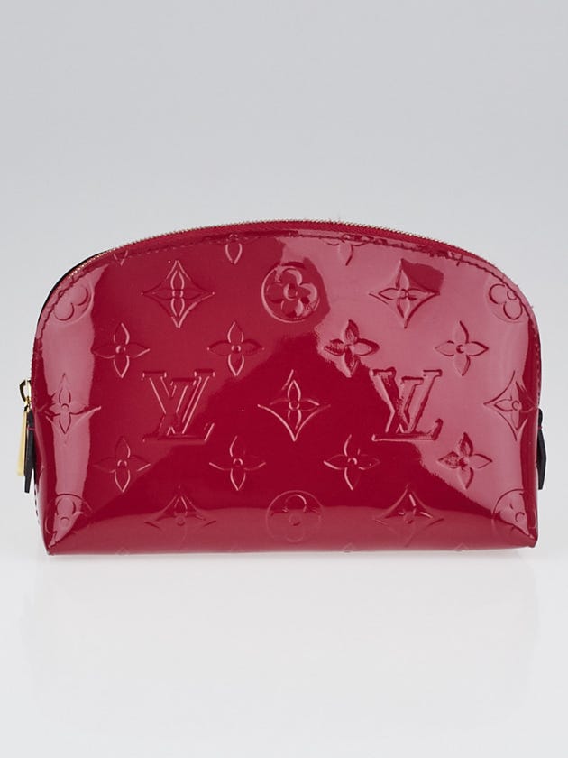 Louis Vuitton Rose Indian Monogram Vernis Cosmetic Pouch