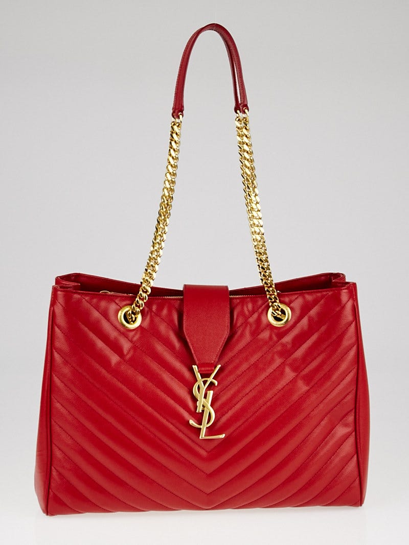 Ysl red chain bag outlet