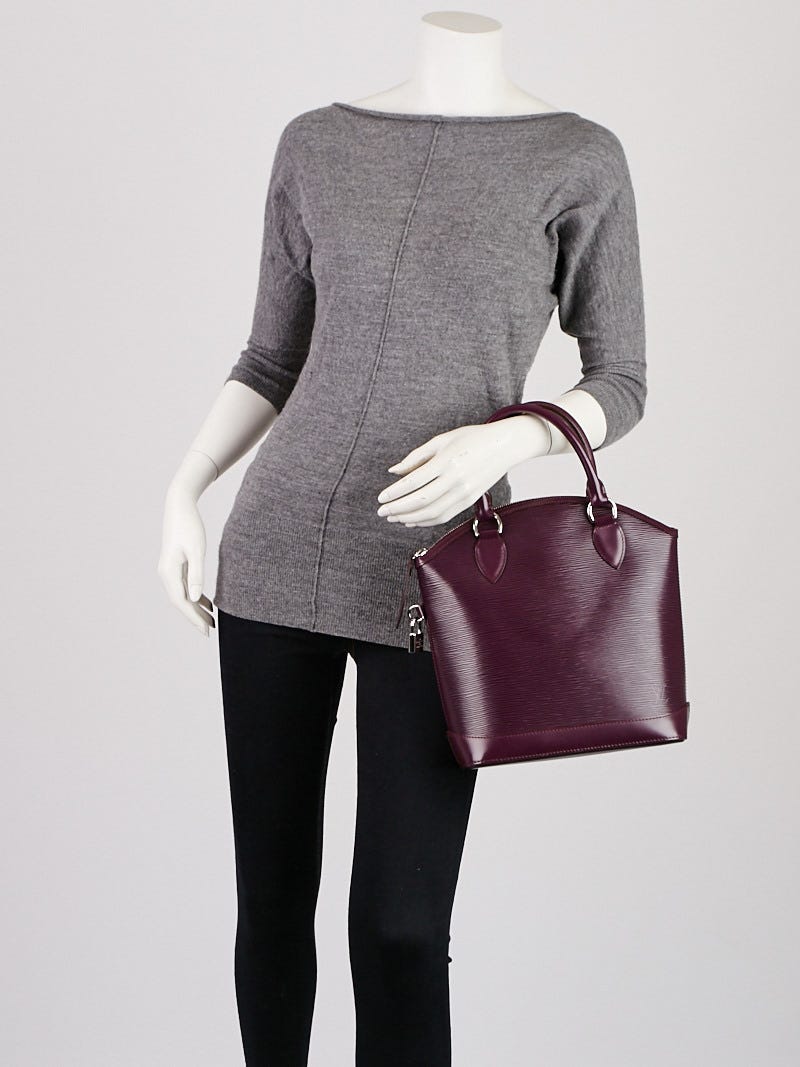 Louis Vuitton Cassis Epi Leather Lockit PM Bag - Yoogi's Closet