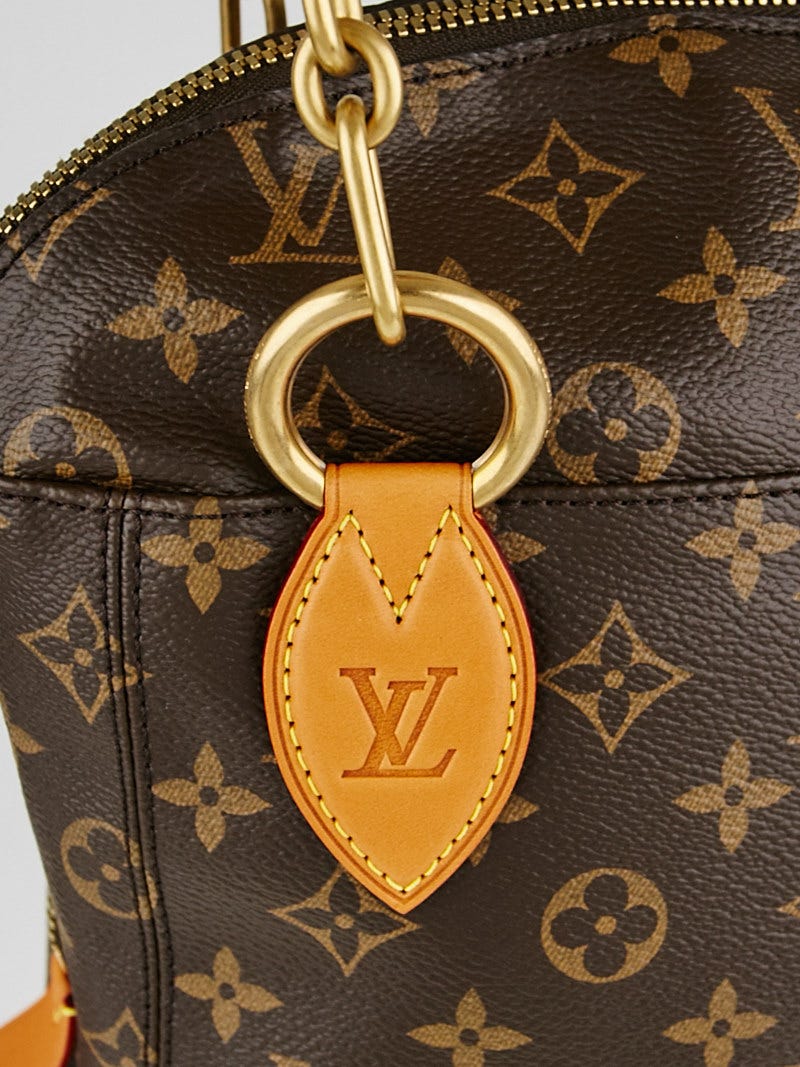 Louis Vuitton x Karl Lagerfeld Iconoclast Punching Bag Monogram Brown in  Canvas/Leather with Brass - US