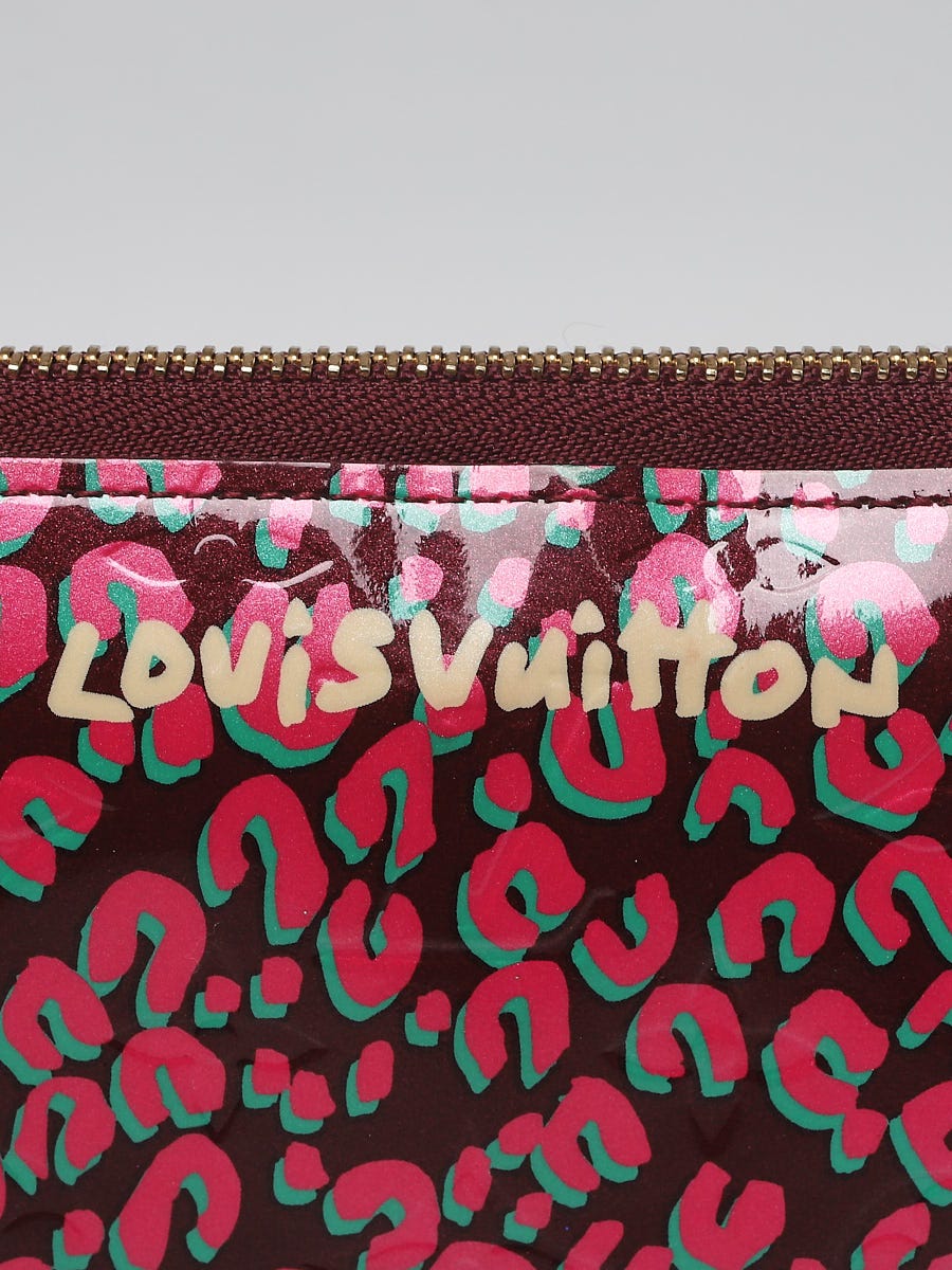 Louis Vuitton Limited Edition Stephen Sprouse Rouge Leopard Zippy Wallet
