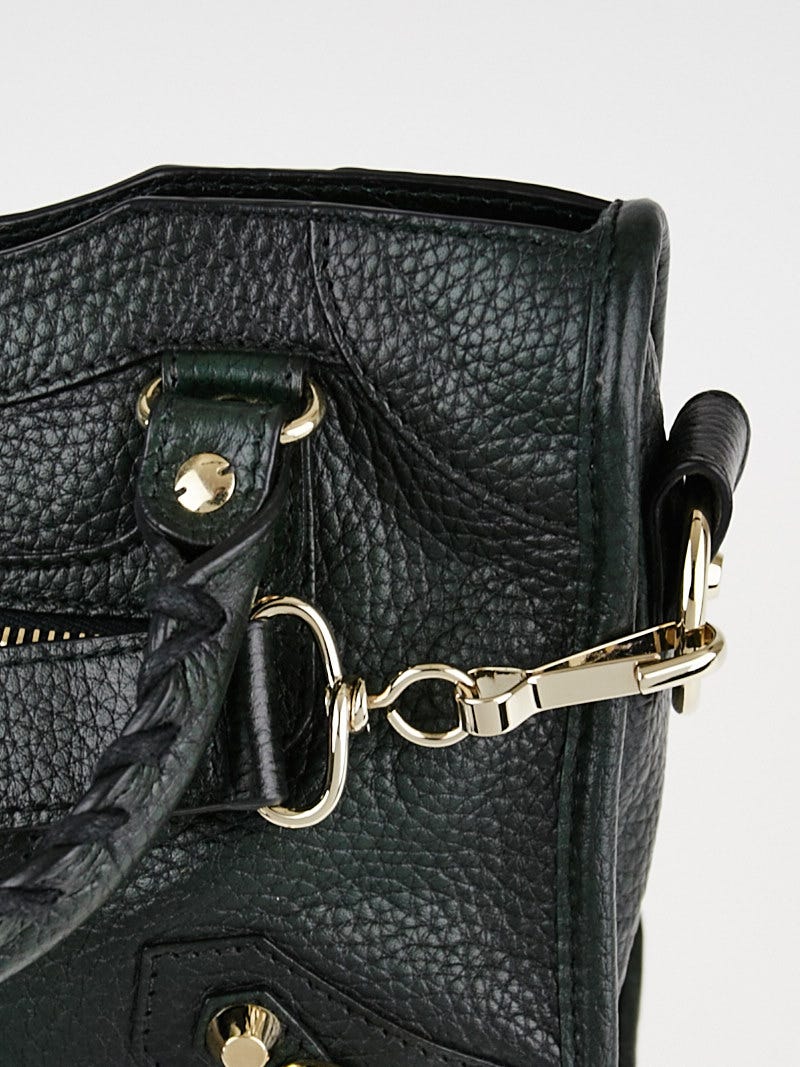 Balenciaga Limited Edition Dark Green Leather Motorcycle Balenciaga Limited Edition Dark Green Leather Motorcycle