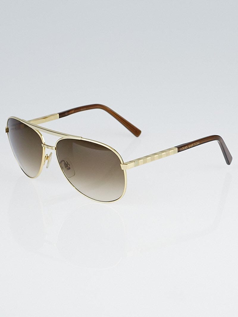Louis Vuitton Z0339U Attitude Pilot Damier Sunglasses w