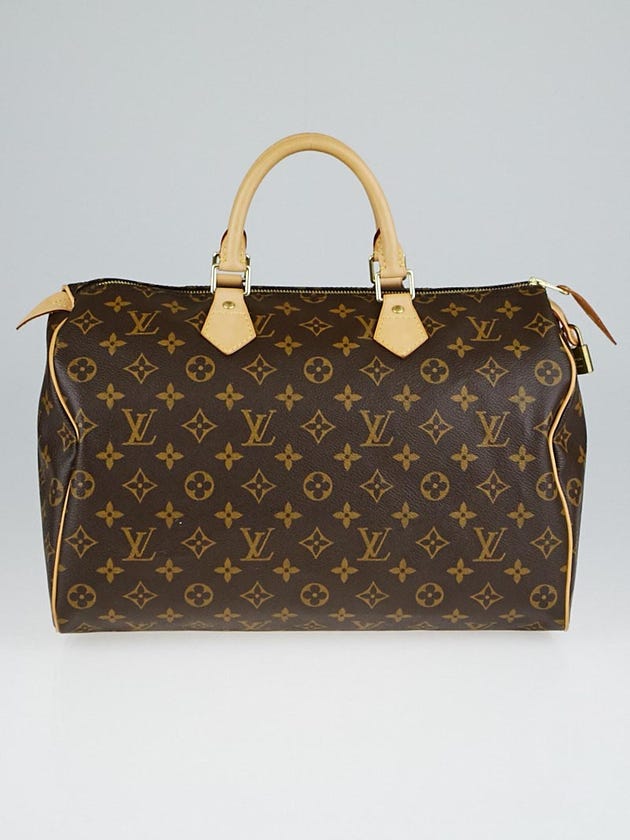 Louis Vuitton Monogram Canvas Speedy 35 Bag