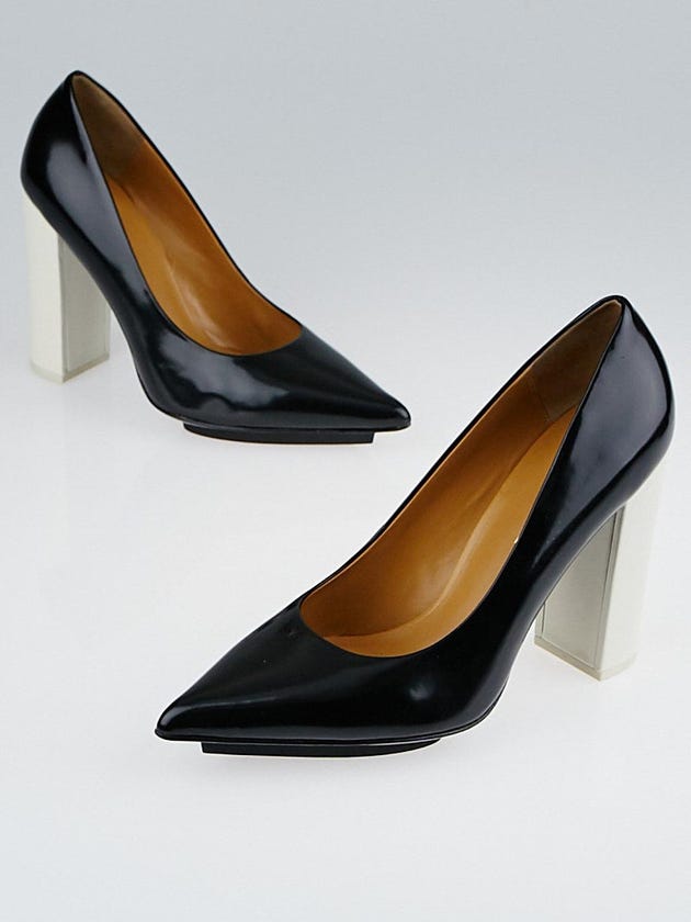 3.1 Phillip Lim Black Leather Miho Pumps Size 9/39.5