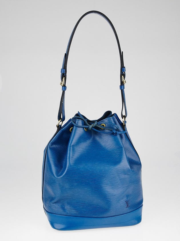 Louis Vuitton Toledo Blue Epi Leather Large Noe Bag