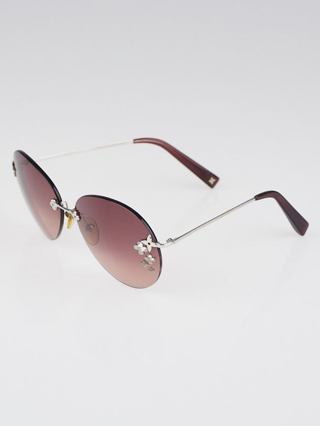 Louis Vuitton Pink Rimless Desmayo Sunglasses Z0051U