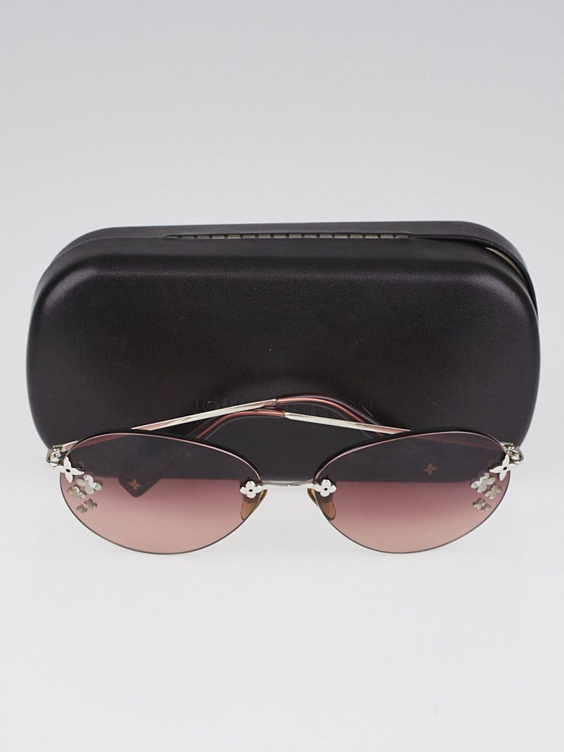 Louis Vuitton Pink Rimless Desmayo Sunglasses Z0051U - Yoogi's Closet