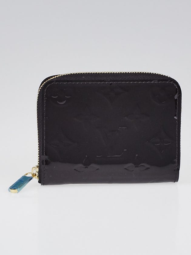 Louis Vuitton Amarante Monogram Vernis Zippy Coin Purse