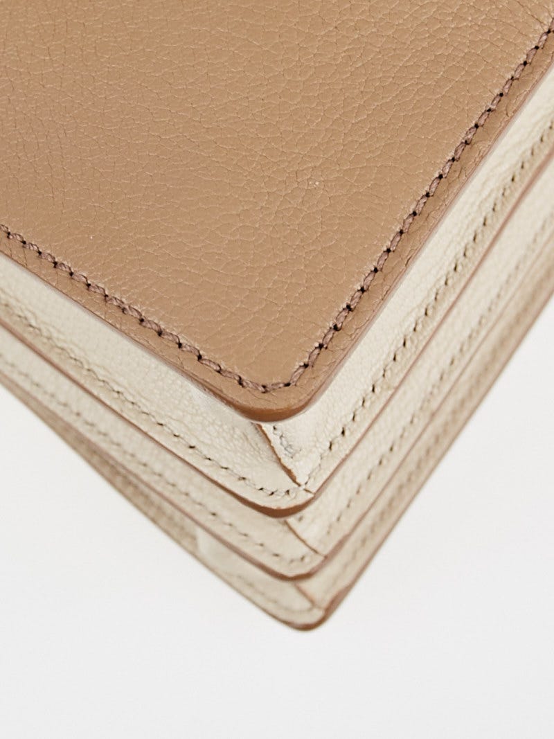 Miu Miu Pale Pink Madras Goatskin Leather Shoulder Bag | Yoogi's