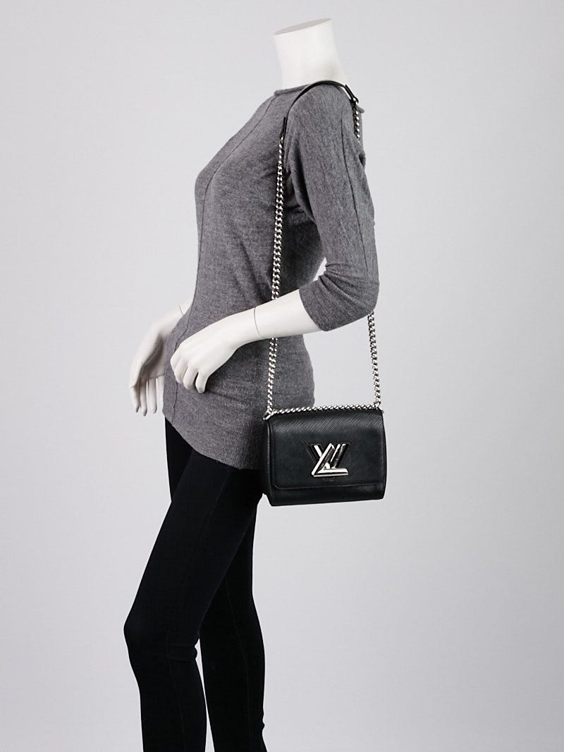 Louis Vuitton® Twist PM Black. Size