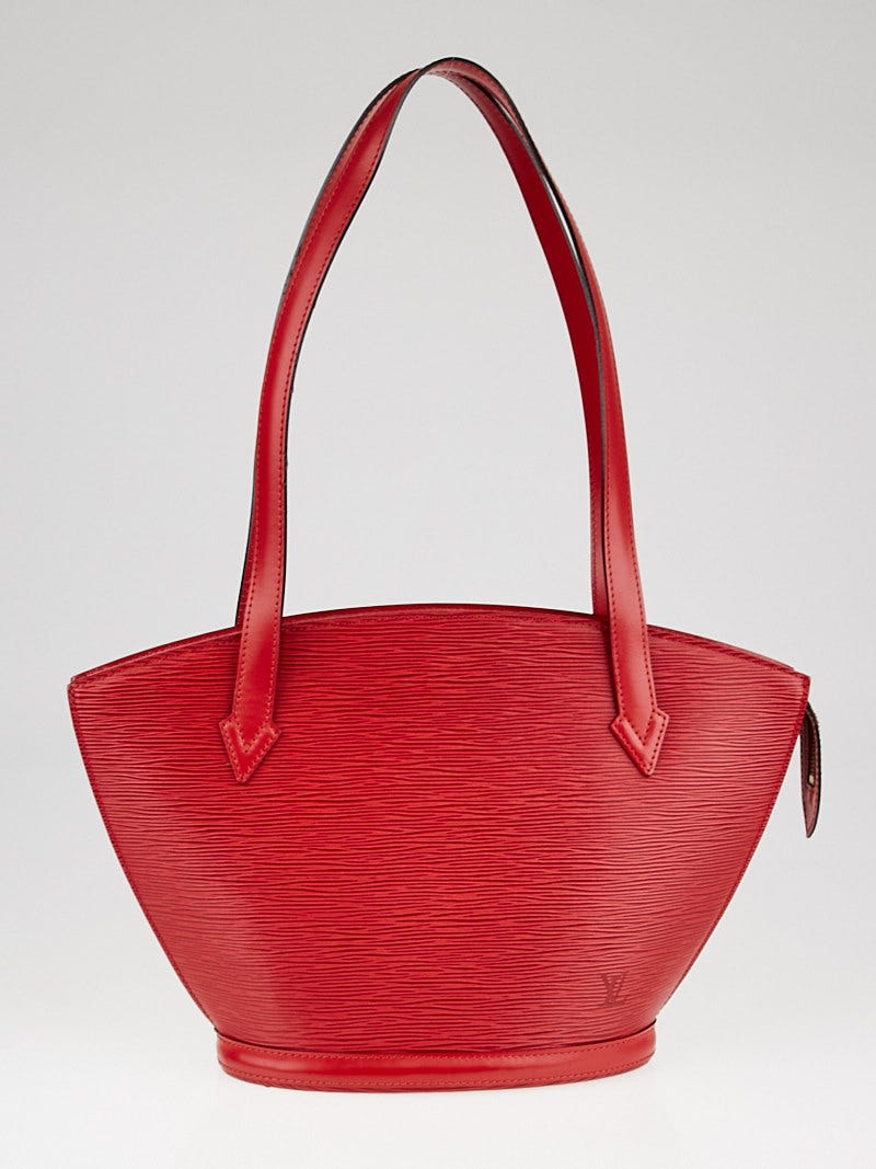 Louis Vuitton Red Epi Leather Saint Jacques PM Bag | Yoogi's Closet