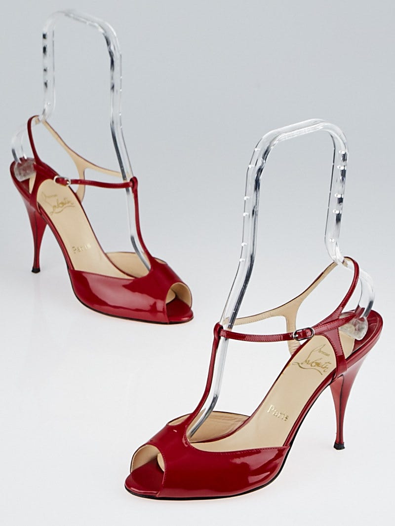 Christian louboutin deals t strap pumps