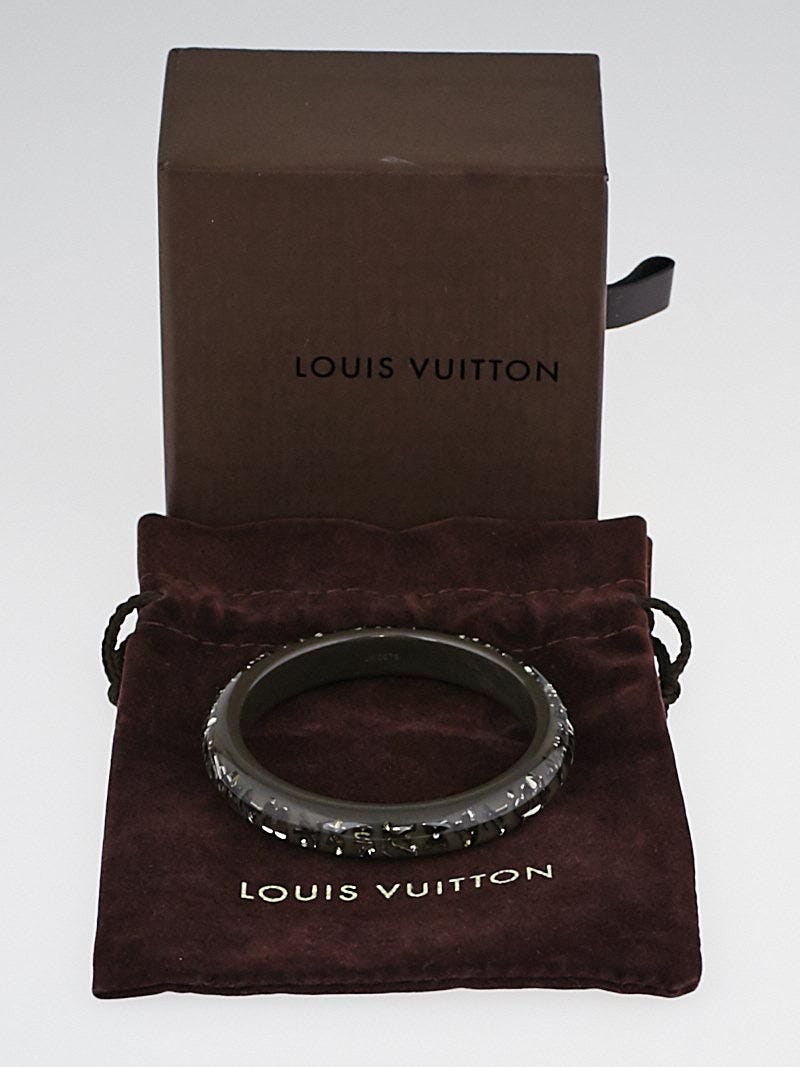 Louis Vuitton Turquoise Resin Monogram Inclusion TPM Bracelet M - Yoogi's  Closet