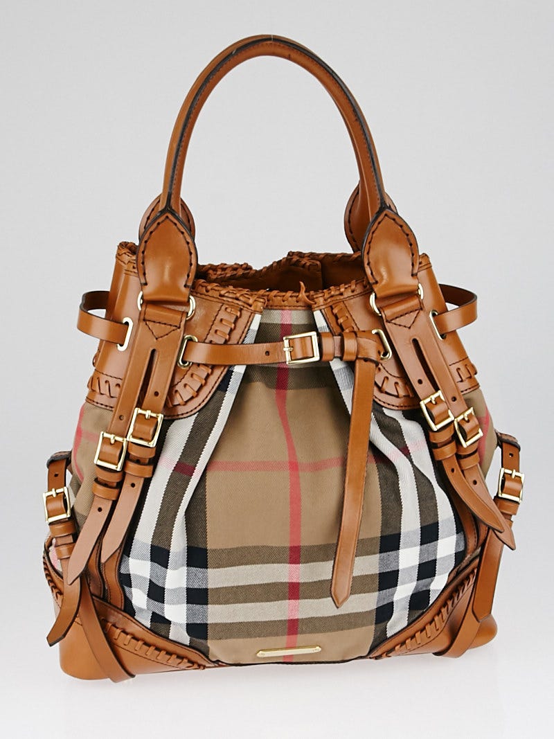 Burberry whipstitch bag deals