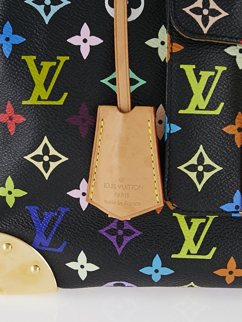 ト セール おすすめ Louis Bag 30 Speedy Multicolore Monogram Black Vuitton ショルダーバッグ