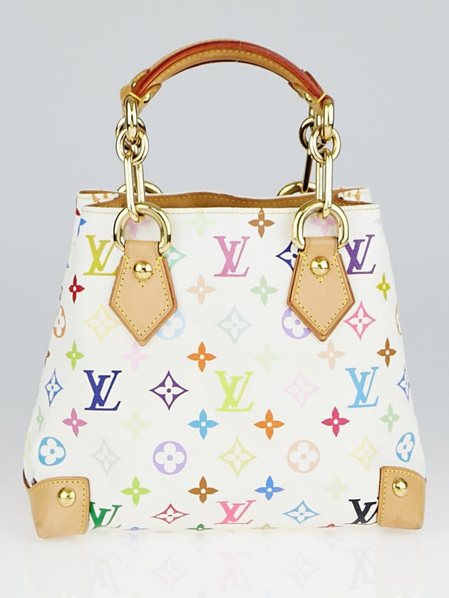 Louis Vuitton White Monogram Multicolore Audra Bag
