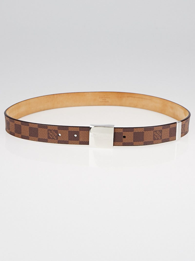 Louis Vuitton man saffiano leather belt original leather version