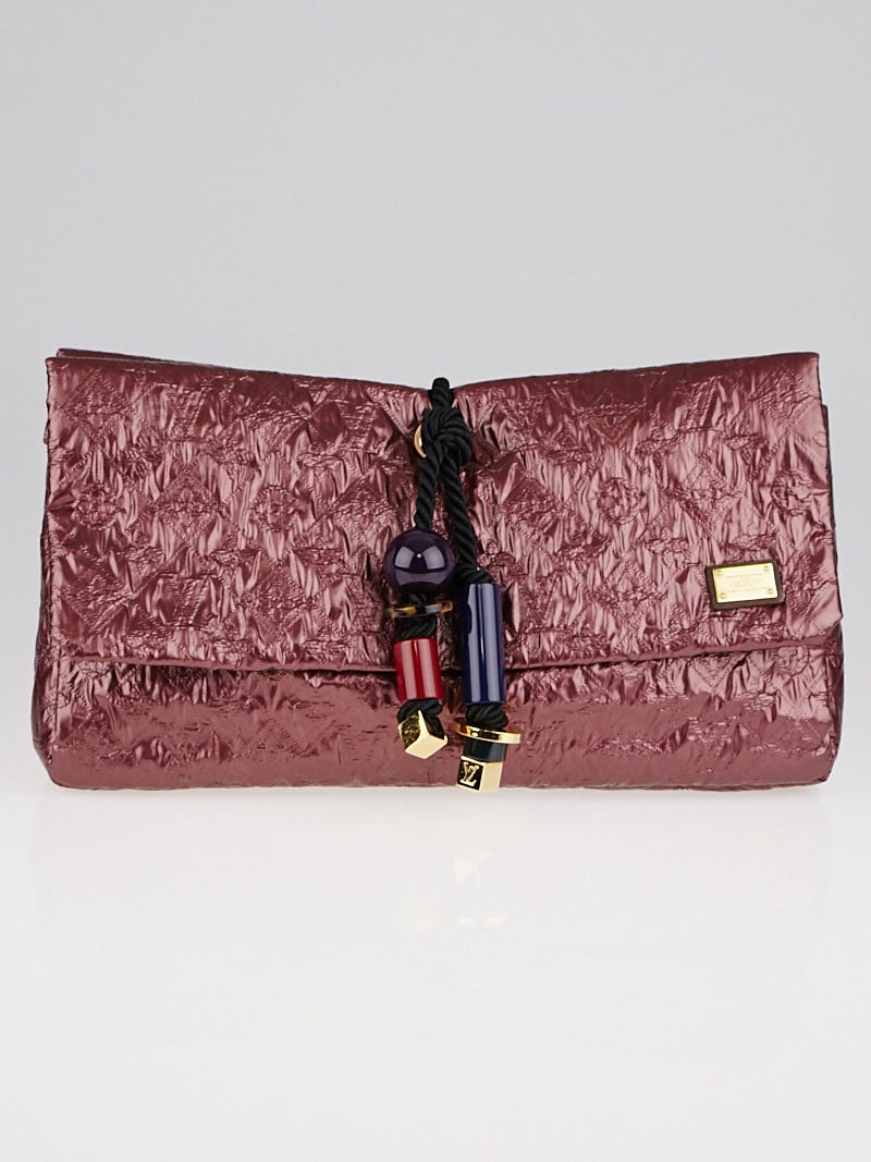 Louis Vuitton Monogram Mara Limelight African Queen Clutch - Purple Clutches,  Handbags - LOU405809