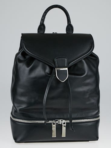 Alexander McQueen Black Leather Backpack Bag | Yoogi's Closet Alexander McQueen Black Leather Backpack Bag | Yoogi's Closet