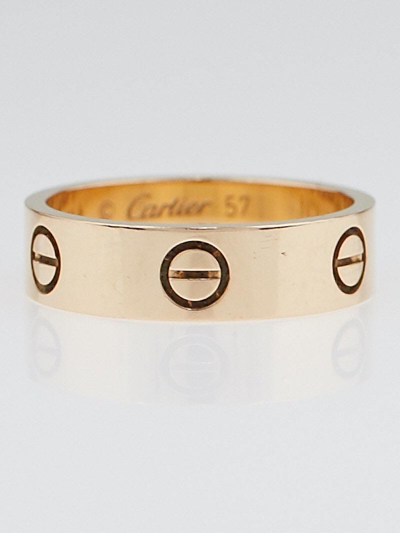 Cartier love outlet ring size 8