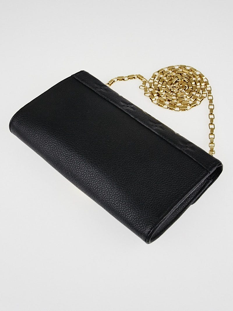 Pochette Félicie Bag - Luxury Monogram Empreinte Leather Grey