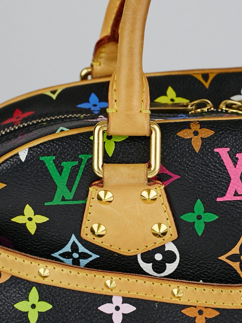 Louis Vuitton, Bags, Louis Vuitton Takashi Murakami Multicolor Trouville  Satchel
