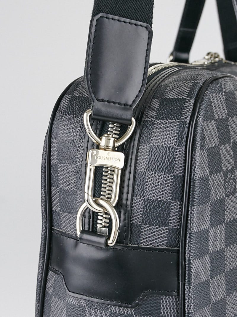 Louis Vuitton 2008 pre-owned Damier Graphite Jorn handbag Black