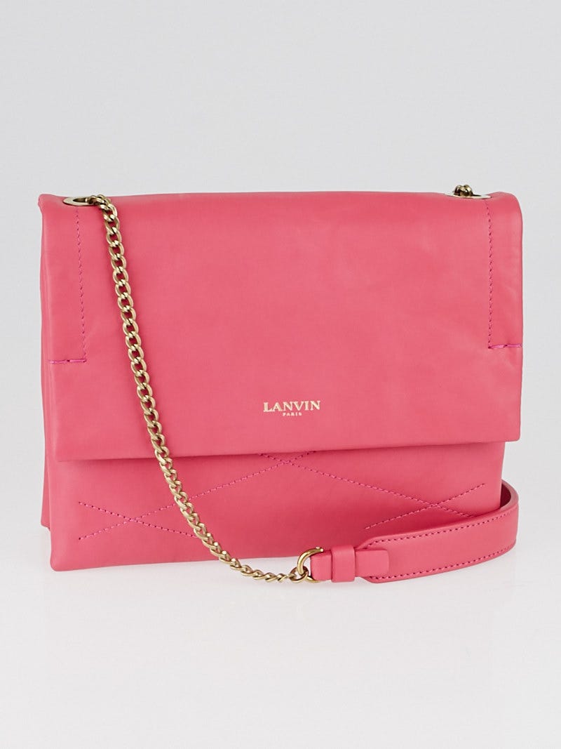 Lanvin sugar quilted leather shoulder bag deals