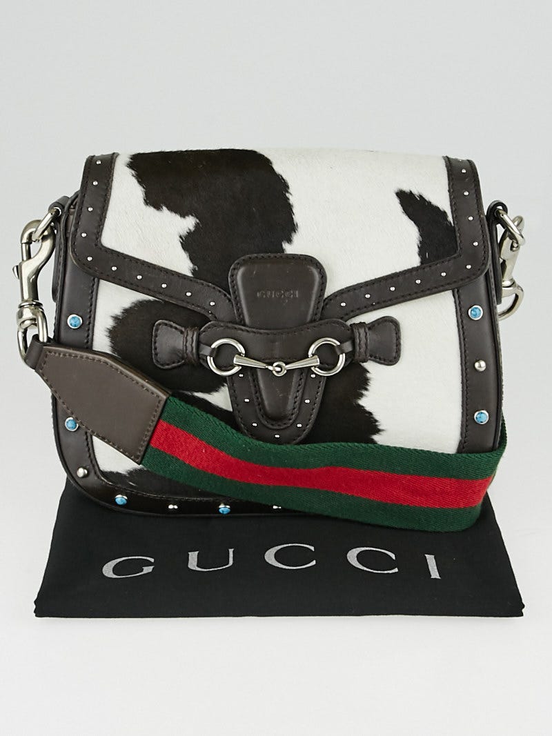 Gucci Print Belt Bag Vintage Logo Medium (20 IN Strap Drop) Black