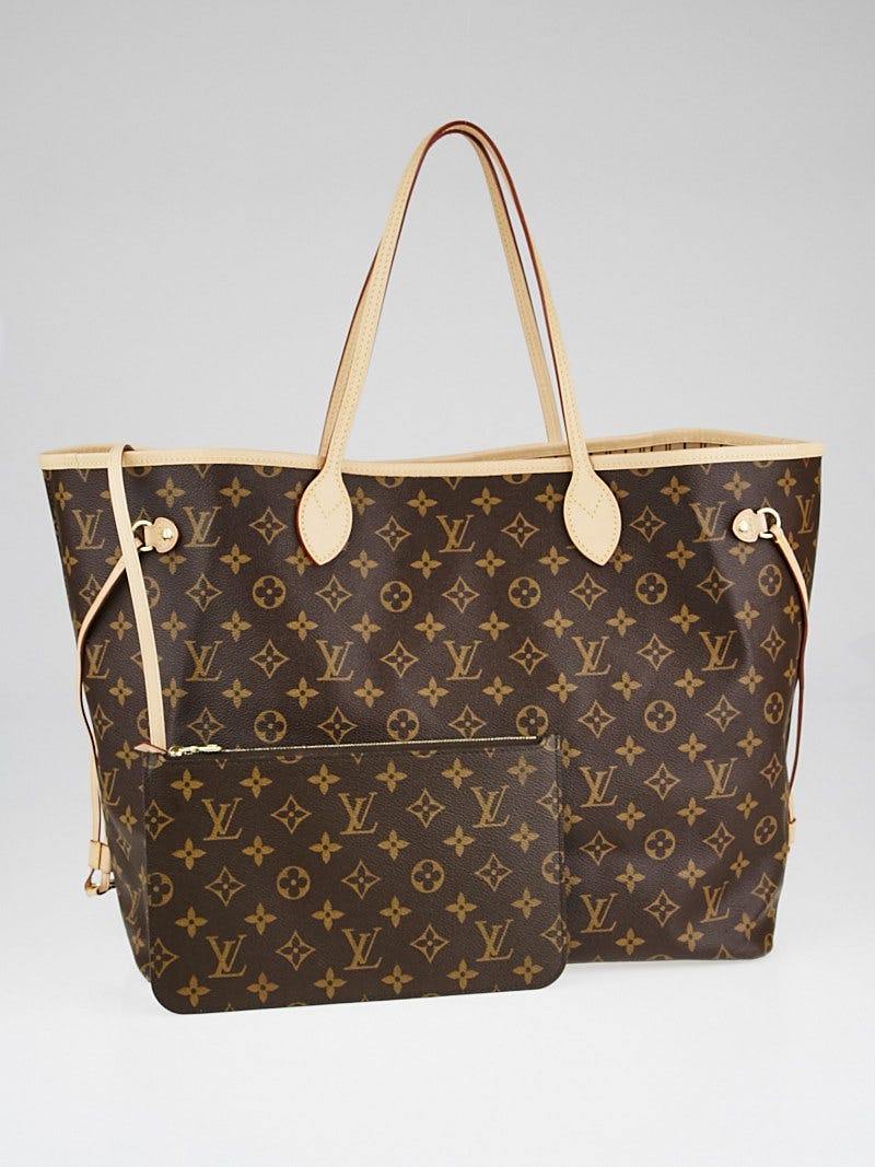 Louis Vuitton トートバッグ ベージュ キャンバス Louis Vuitton Monogram Canvas Neverfull GM NM Bag | Yoogi's Closet
