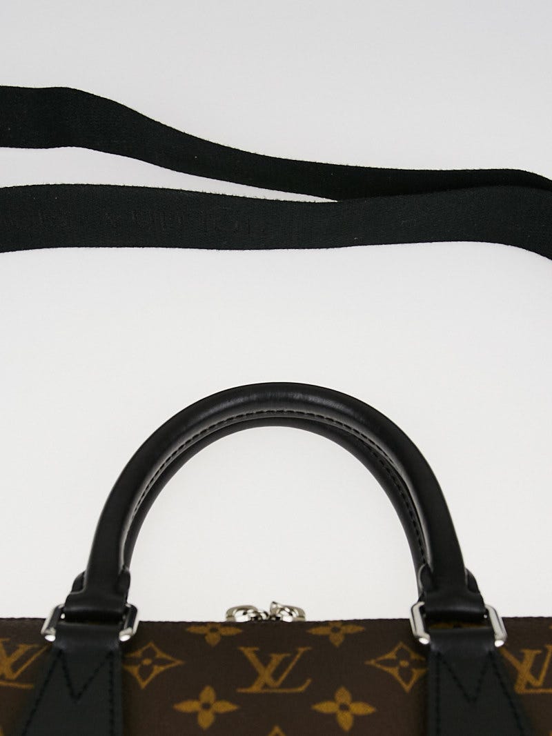 Louis Vuitton Monogram Macassar Canvas Porte-Documents Voyage PM Briefcase  Bag - Yoogi's Closet