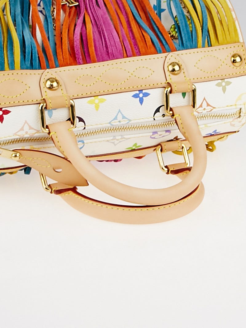 Louis Vuitton Multicolore Fringe Speedy 25 - White Handle Bags