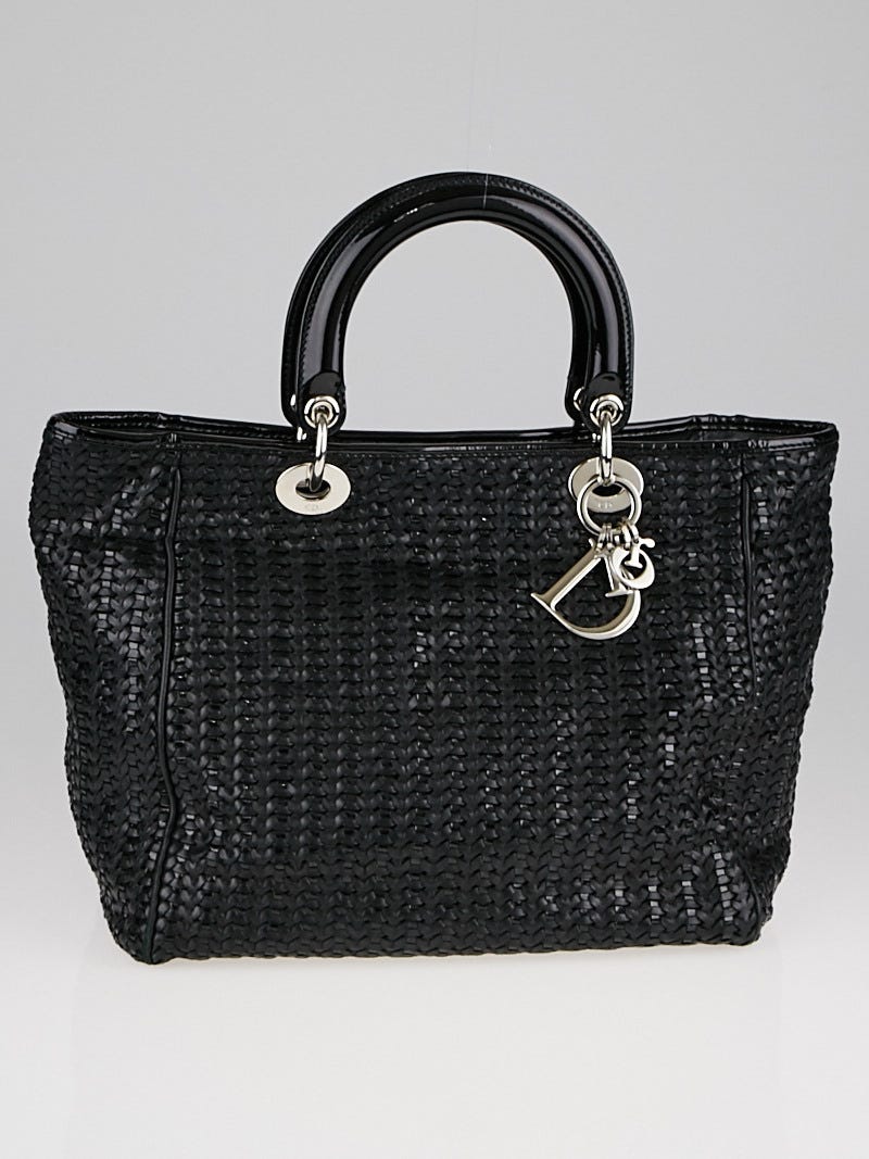 Christian dior woven bag new arrivals