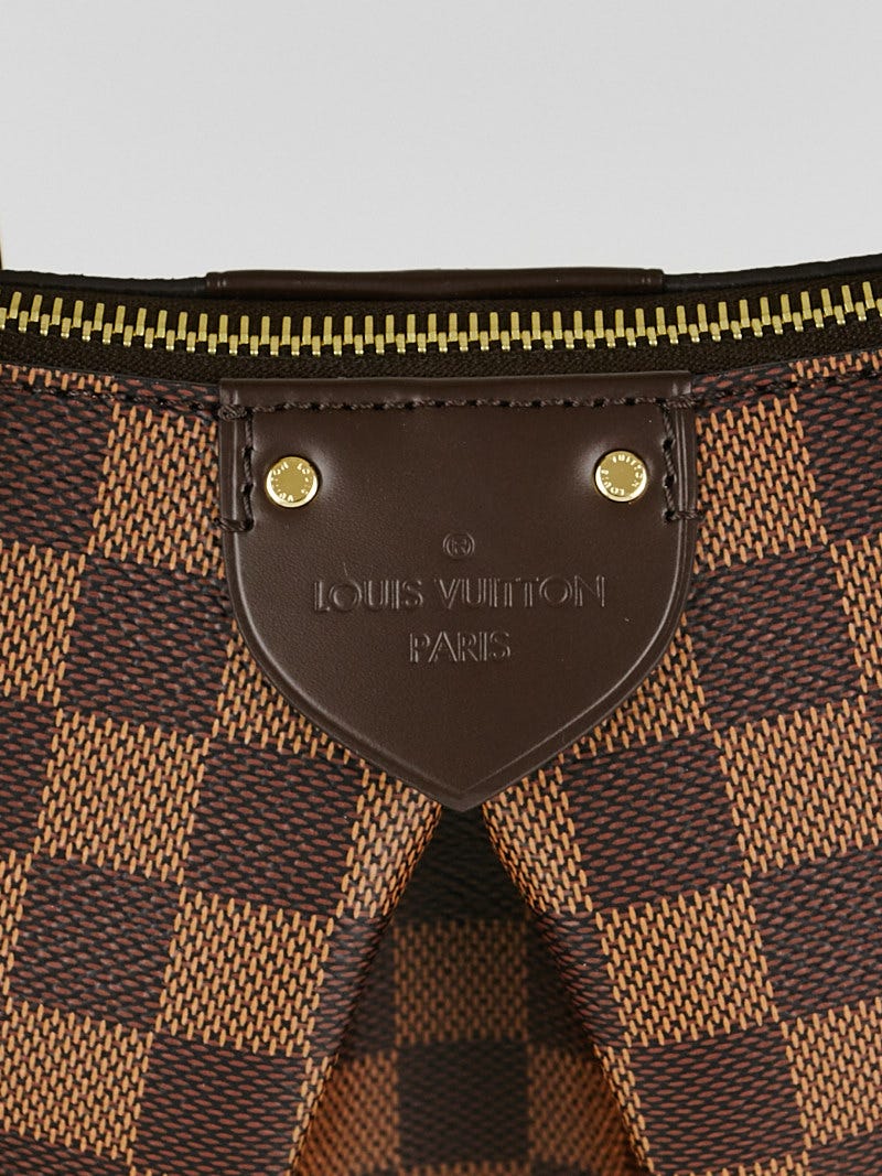 Louis Vuitton Brown, Pattern Print Damier Ebene Siena mm