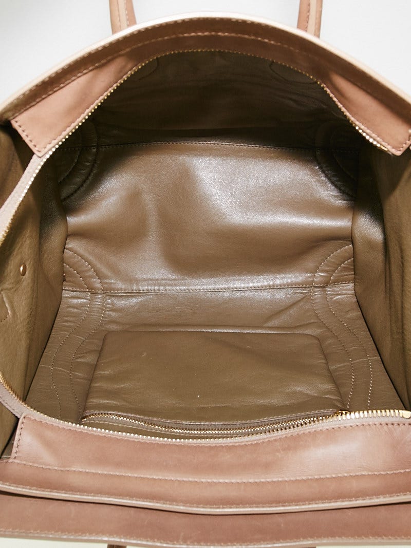 【CELINE】Celine mini luggage★グレージュ【ランク:Ａ】 Celine Mini Luggage Taupe - New! - Designer WishBags
