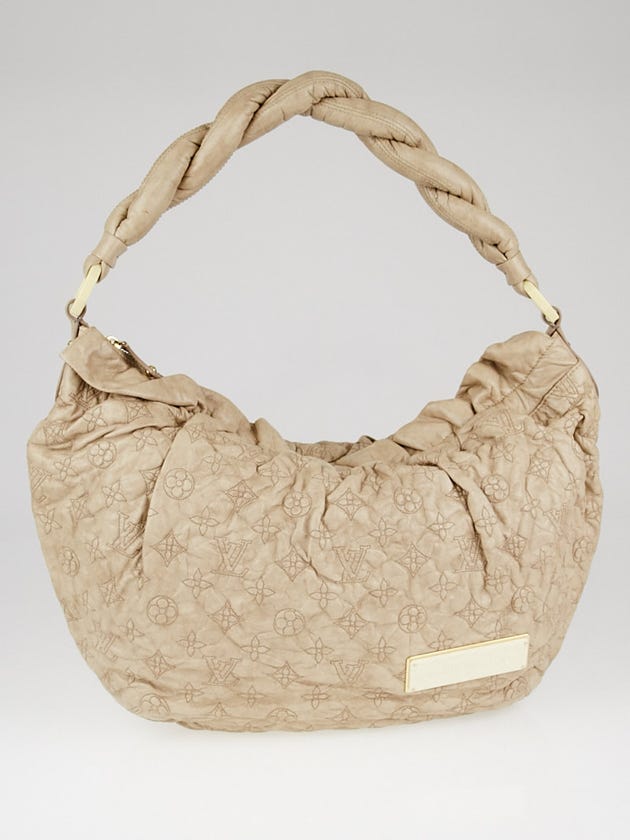 Louis Vuitton Limited Edition Beige Monogram Olympe Nimbus GM Bag