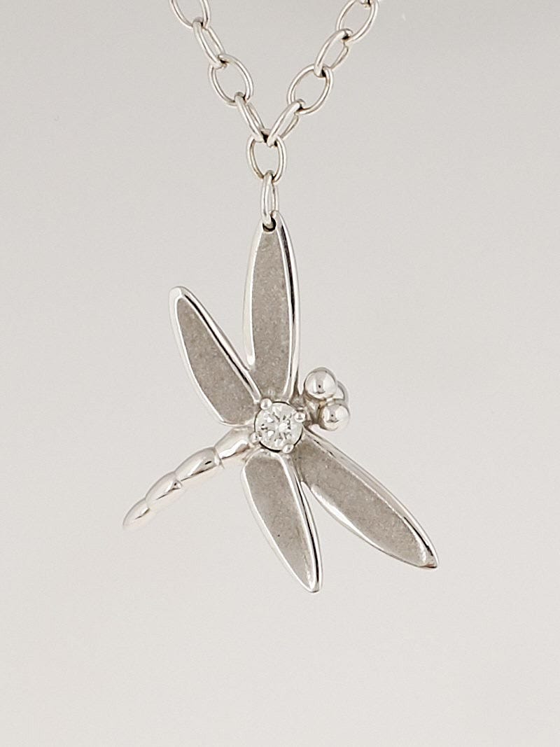 Alex Monroe 22ct Gold Plated Dragonfly Necklace