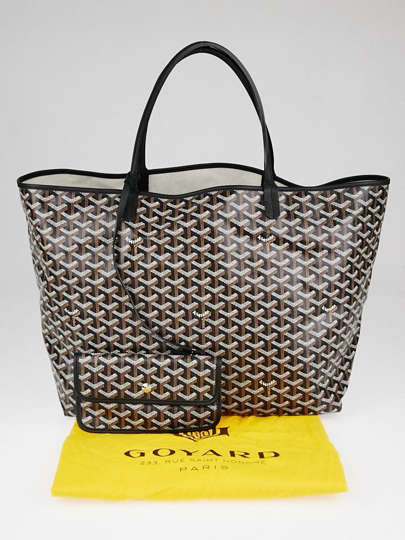 Goyard Saint Louis Tote GM Black/Natural