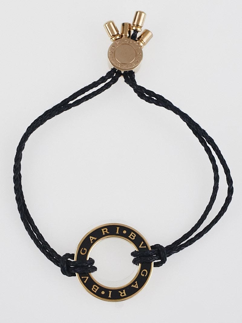 Bvlgari 18K Gold Two-Tone Twisted Double Rope Link Bracelet at 1stDibs | bvlgari  bracelet, bvlgari rope bracelet