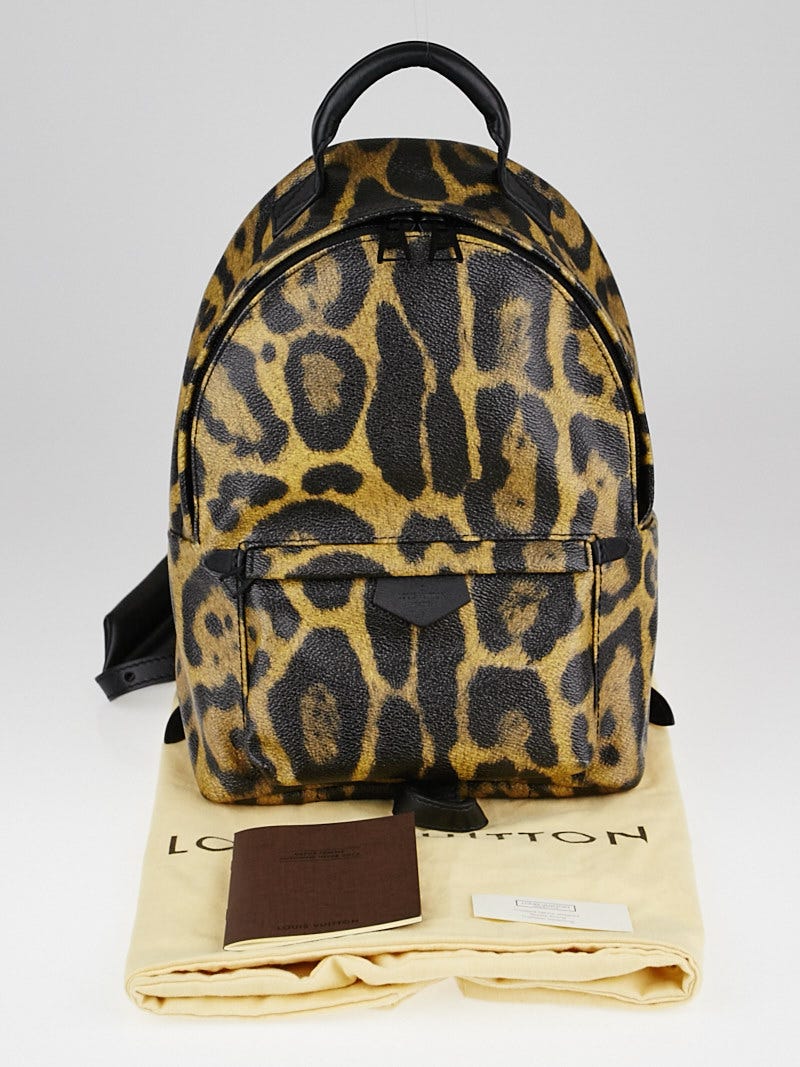 LOUIS VUITTON Wild Animal Print Palm Springs Backpack PM 664543
