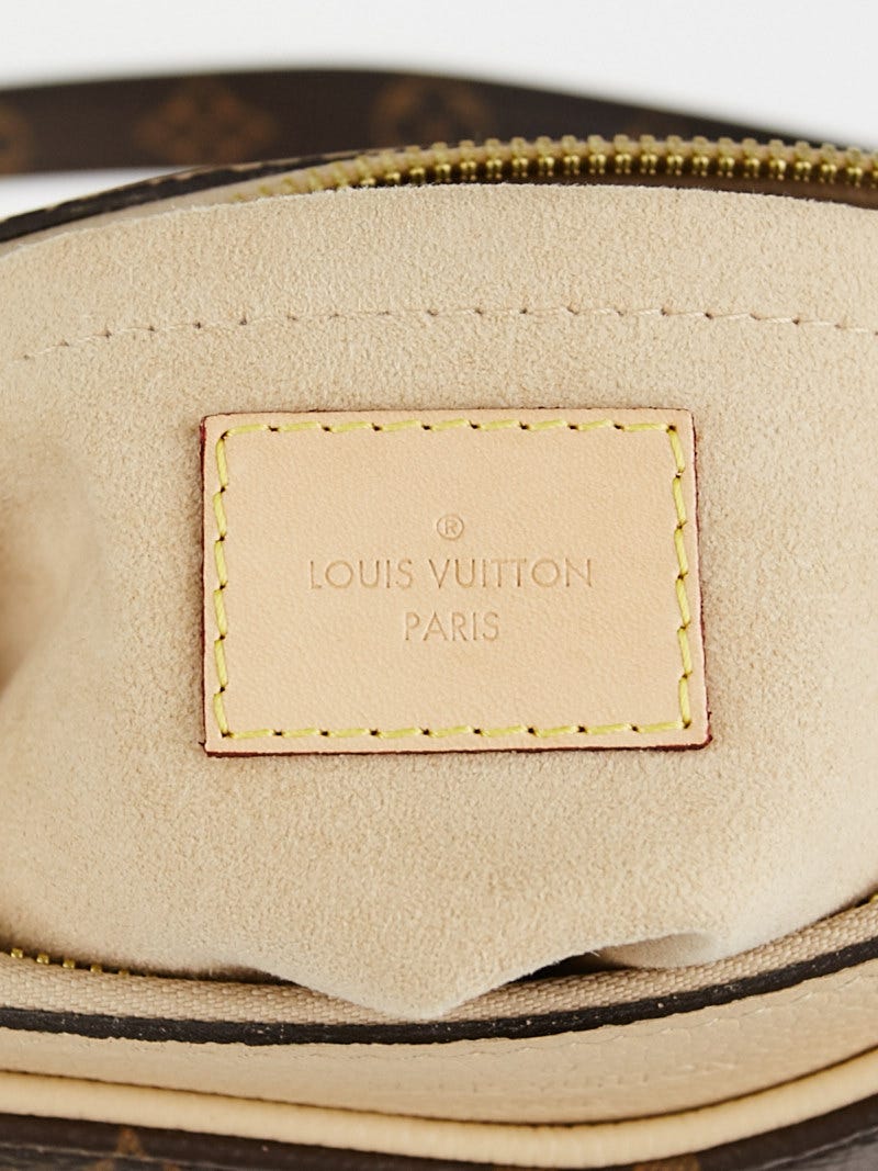 Louis Vuitton Rose Litchi Monogram Canvas Pallas BB Bag - Yoogi's
