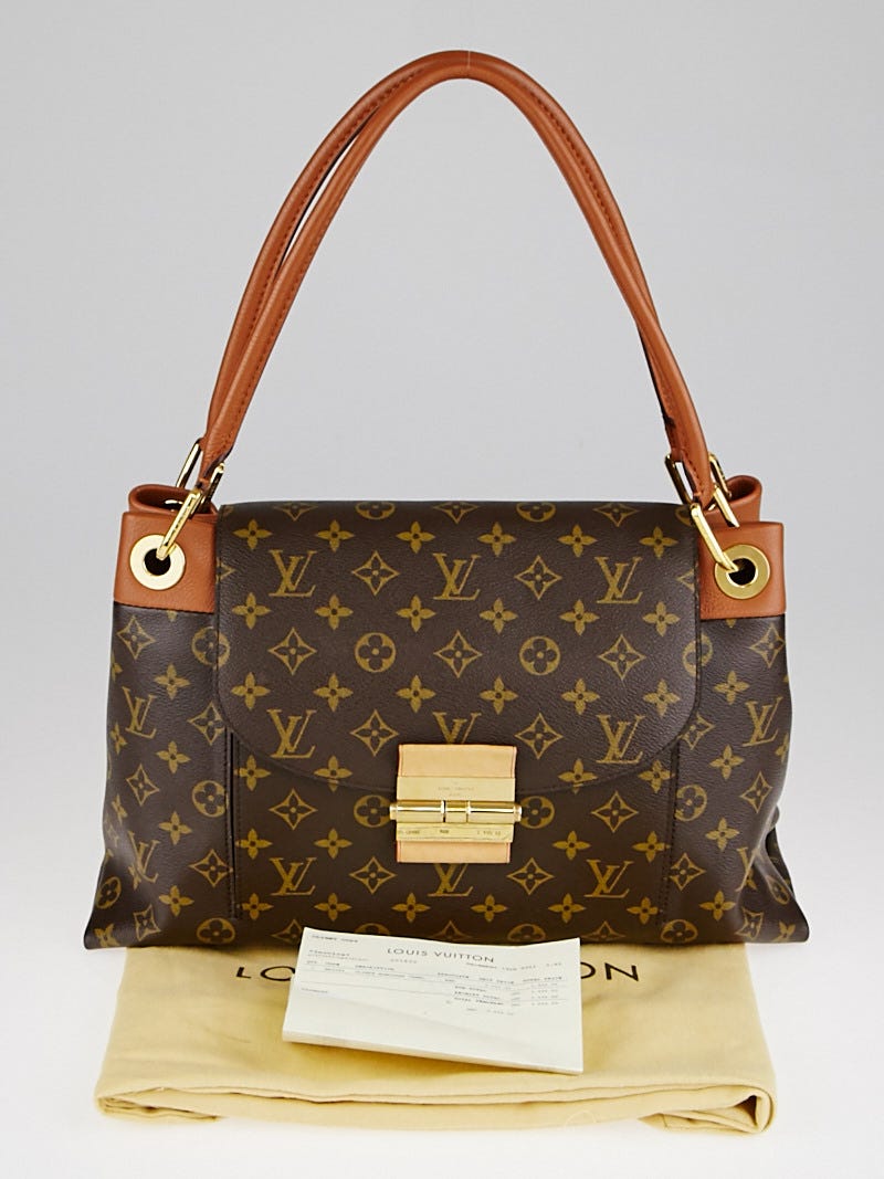 Louis Vuitton Camel Monogram Canvas Olympe Bag | Yoogi's Closet