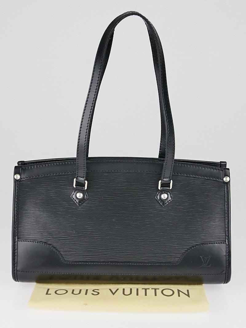 Louis Vuitton Black Epi Leather Madeleine PM Bag | Yoogi's Closet