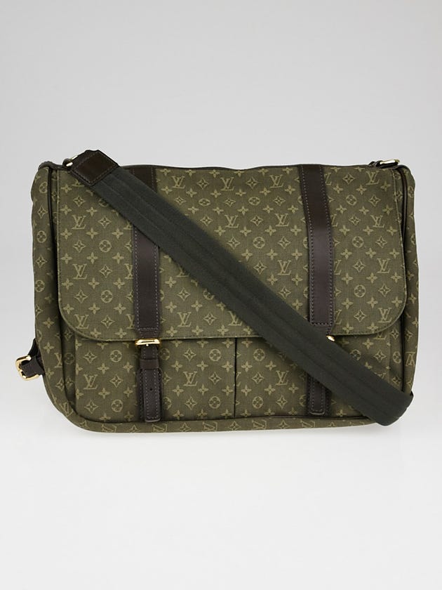 Louis Vuitton Khaki Monogram Mini Lin Sac Maman Bag