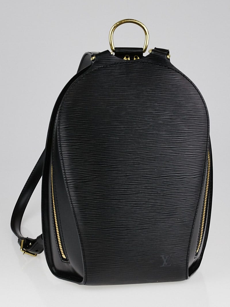 LOUIS VUITTON Epi Mabillon Backpack Black M52232 LV Auth 159708 LOUIS VUITTON BLACK EPI LEATHER MABILLON BACKPACK – RDB main image 2