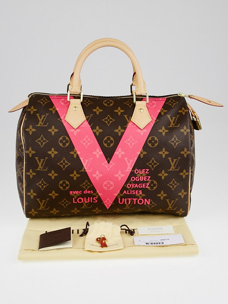 Purse Bling Blog Tagged LV Speedy 30