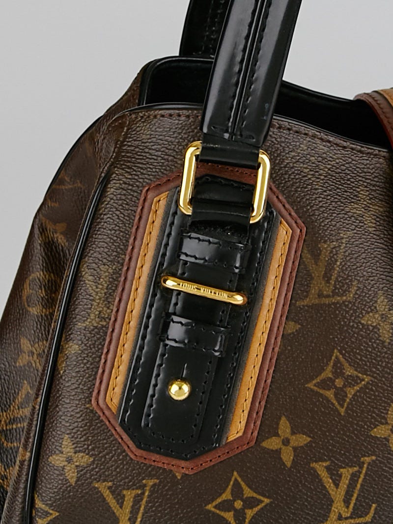 Louis Vuitton Limited Edition Noir Monogram Mirage Griet Bag