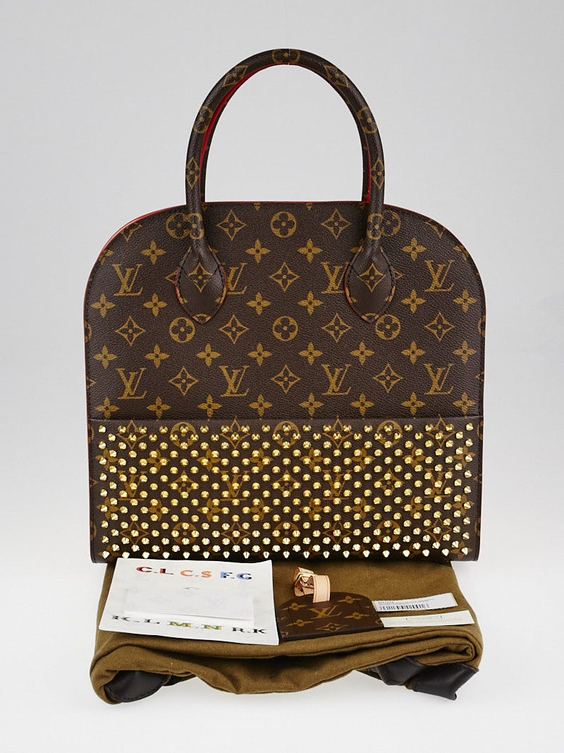 Louis Vuitton Limited Edition Celebrating Monogram Christian Louboutin  Shopping Bag - Yoogi's Closet