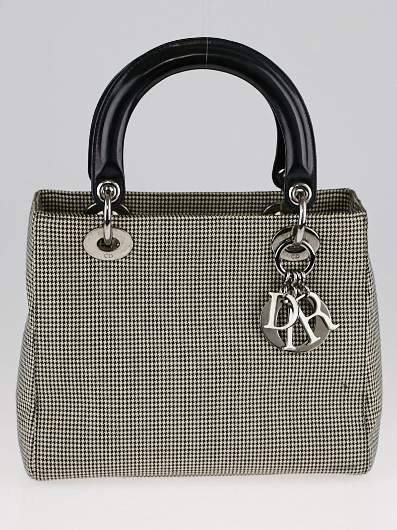 Lady dior houndstooth bag 2025